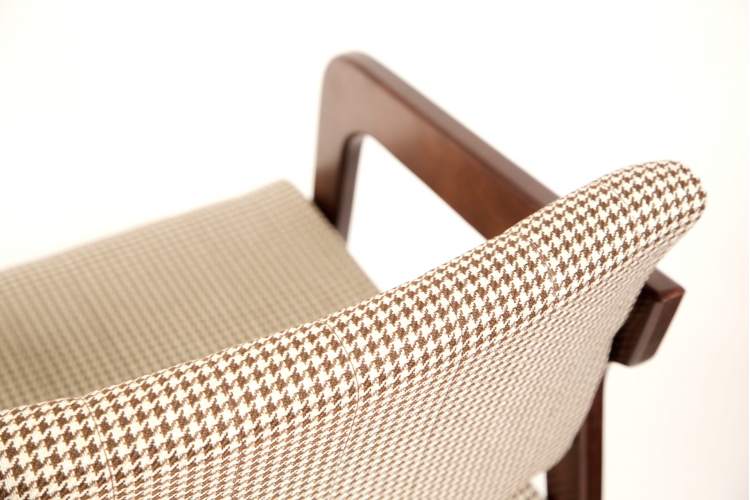 Стул-кресло Шадди венге/гусиная лапка-12