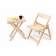 Складной стул Даччи натур неокрашенный шлифованный