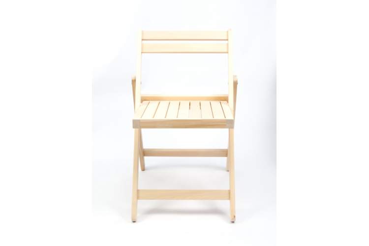 Складной стул Даччи натур неокрашенный шлифованный-8