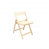 Складной стул Даччи натур неокрашенный шлифованный