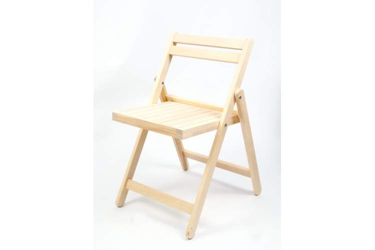 Складной стул Даччи натур неокрашенный шлифованный-9