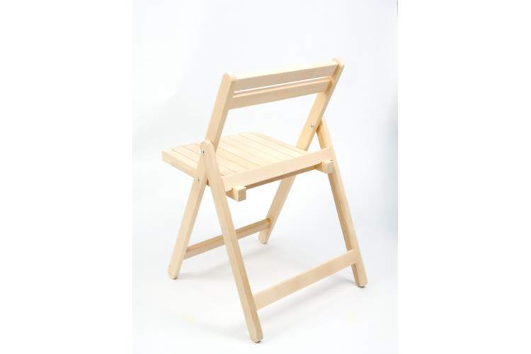 Складной стул Даччи натур неокрашенный шлифованный-11