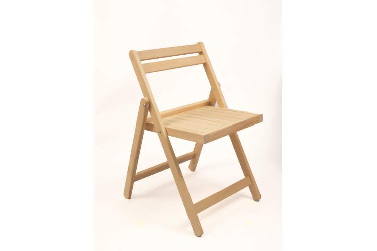 Складной стул Даччи натур неокрашенный шлифованный-15