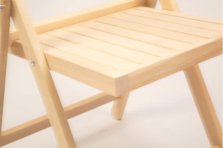Складной стул Даччи натур неокрашенный шлифованный-16