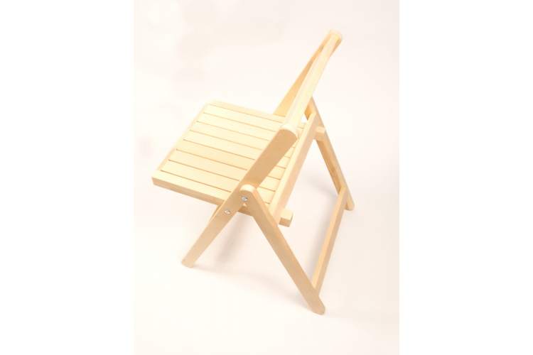 Складной стул Даччи натур неокрашенный шлифованный-25