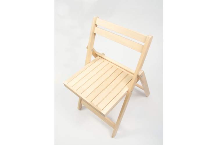 Складной стул Даччи натур неокрашенный шлифованный-26