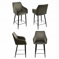 Полубарный стул Джанни Ромб комплект из 4 штук
