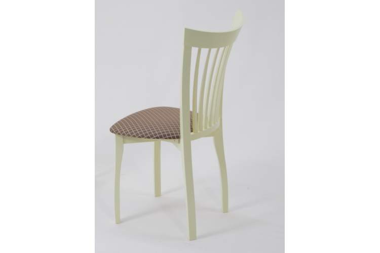 Стул Миранда, Слоновая кость/Ромб Коричневый-5