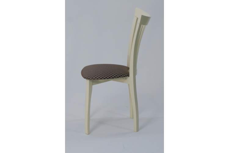 Стул Миранда, Слоновая кость/Ромб Коричневый-8