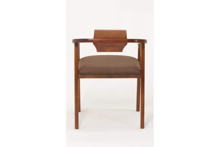 Стул-кресло Челси ПМ орех коричневый-3