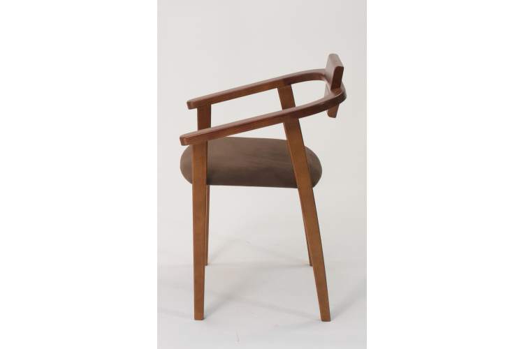 Стул-кресло Челси ПМ орех коричневый-1