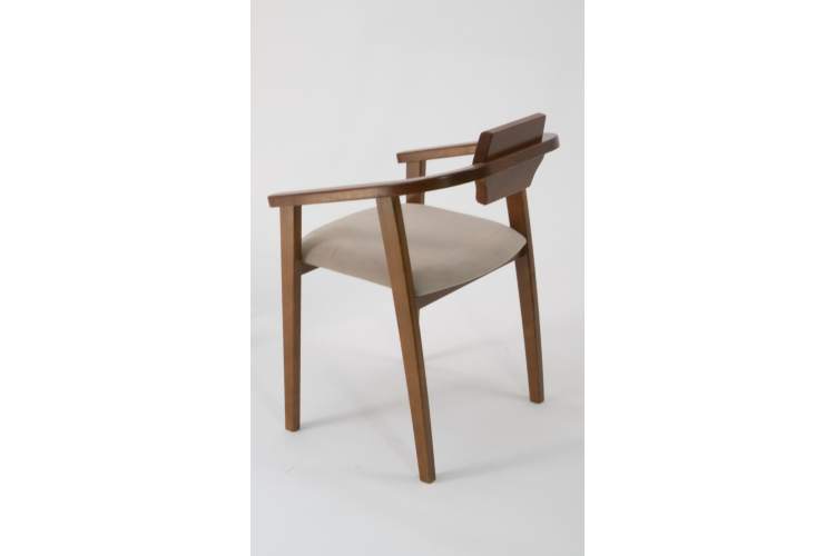 Стул-кресло Челси ПМ орех бежевый-6