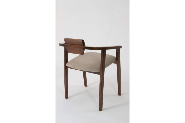 Стул-кресло Челси ПМ орех бежевый-5