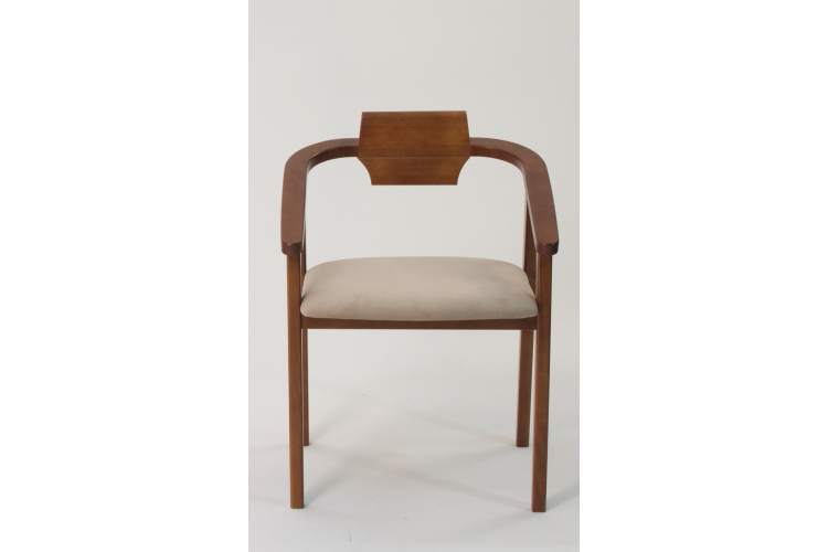 Стул-кресло Челси ПМ орех бежевый-3