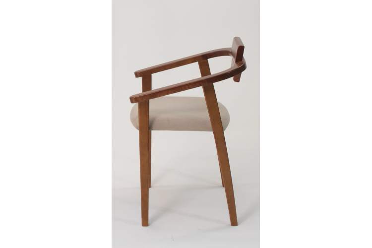 Стул-кресло Челси ПМ орех бежевый-2