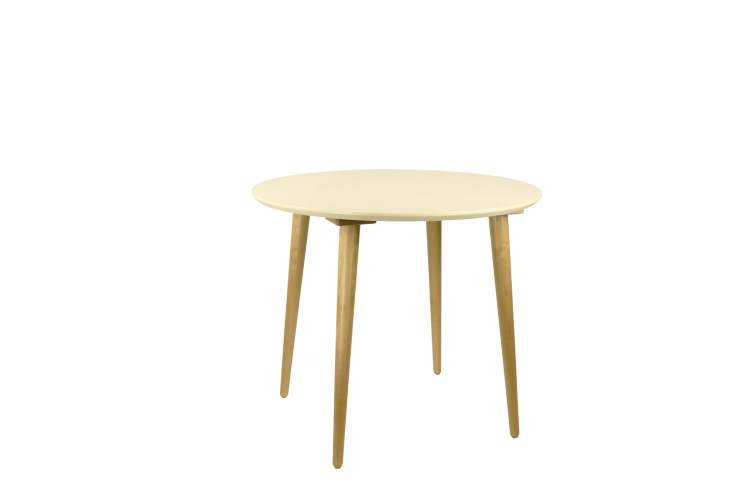 Стол Монте К 100, Натуральное дерево/Слоновая кость-4