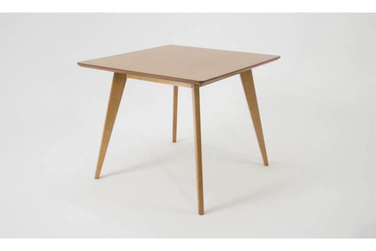 Стол Сканди М 100 натур со стульями Франк натур-3