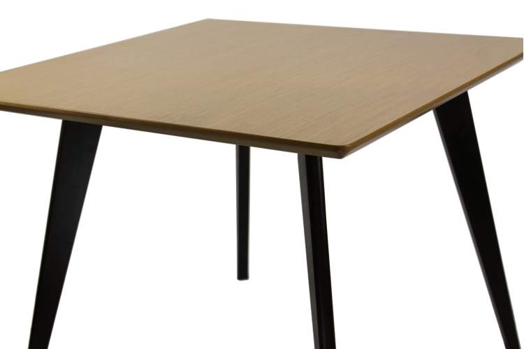 Стол Сканди М 100, Венге/Натуральное дерево-1