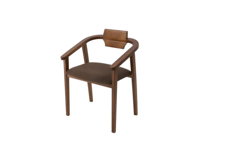 Стул-кресло Челси ПМ орех коричневый