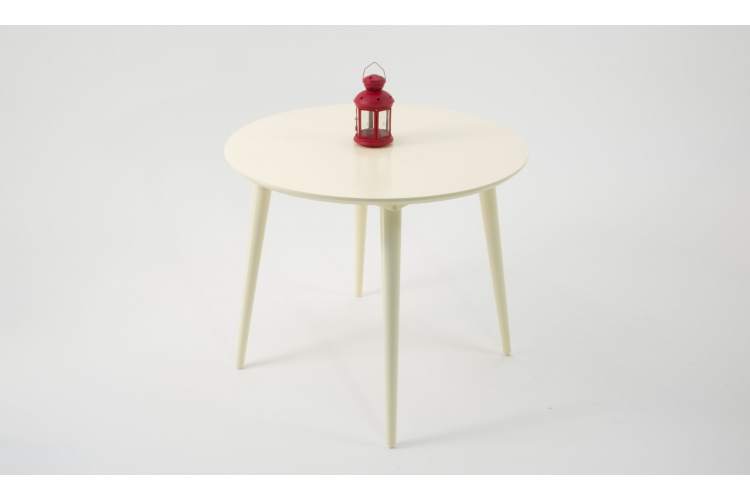 Стол Монте К 90 слоновая кость-2