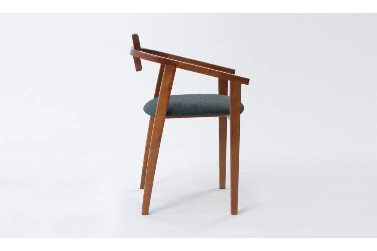 Стул-кресло Челси ПМ орех/зелёный-2