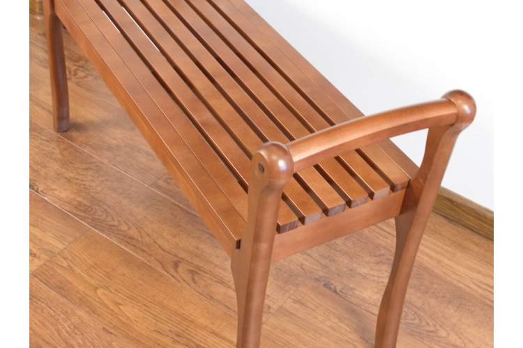 Банкетка с подлокотниками Лулу, орех-10