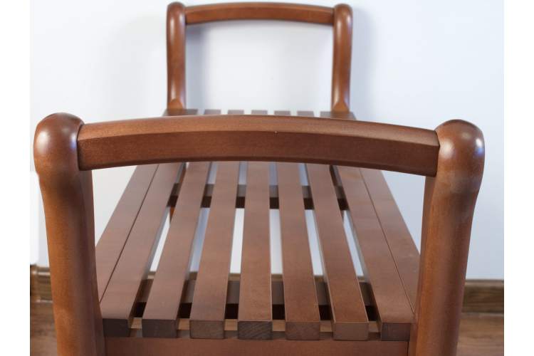 Банкетка с подлокотниками Лулу, орех-8