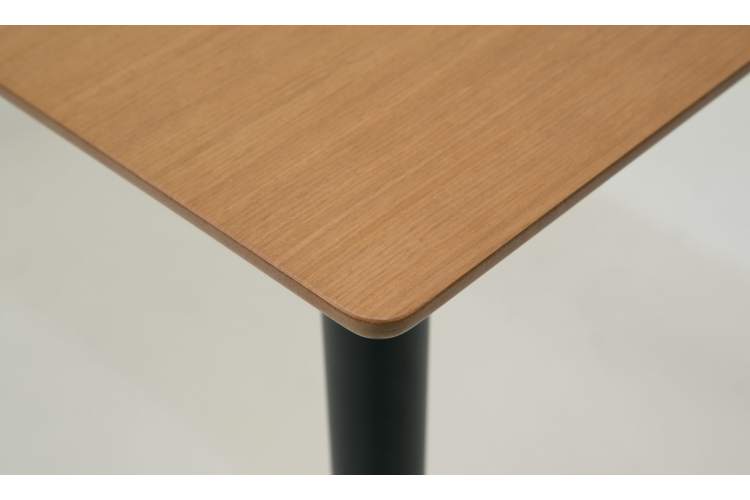 Стол Монте М 100 чёрное дерево/натур-7