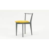 Стул Франк ПМ серый/жёлтый