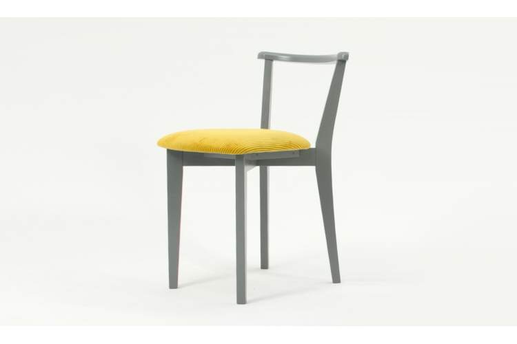 Стул Франк ПМ серый/жёлтый