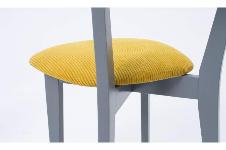 Стул Франк ПМ серый/жёлтый-5