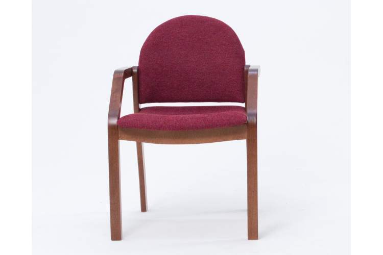 Стул-кресло Джуно 2.0 орех/красный-9