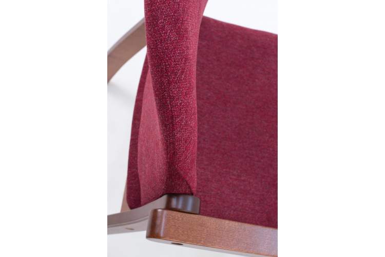 Стул-кресло Джуно 2.0 орех/красный-2