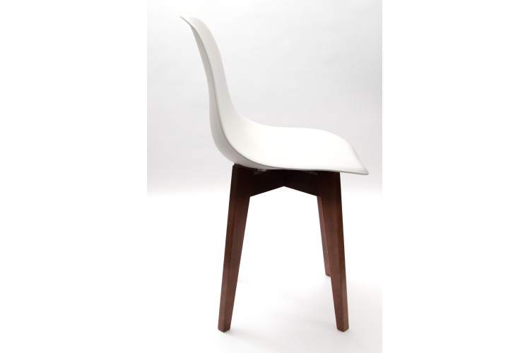 Стул Сашш орех /белый-17