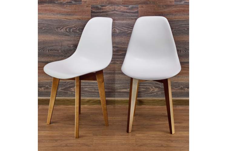 Стул Сашш орех /белый-9