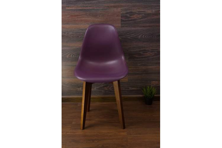 Стул Сашш орех /фиолетовый-8