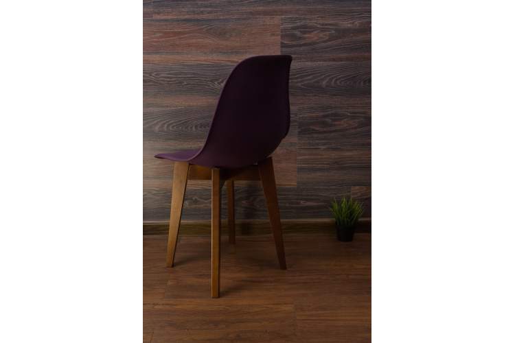 Стул Сашш орех /фиолетовый-5