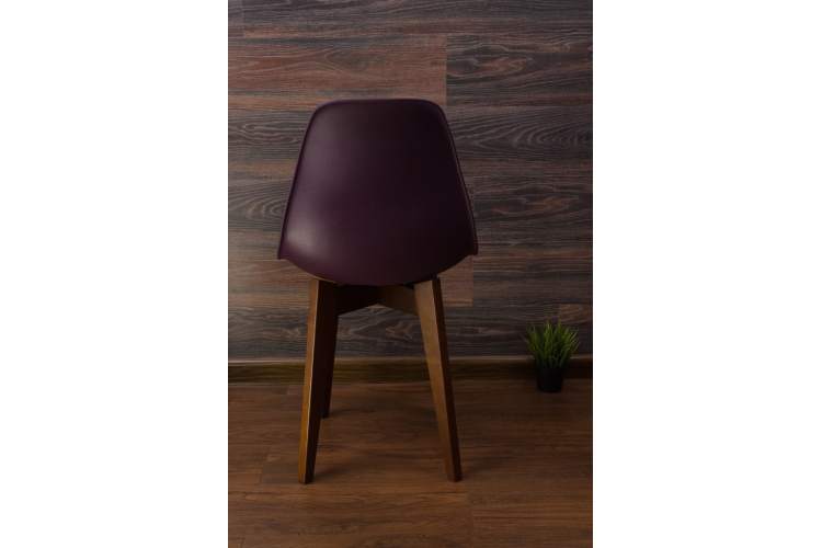 Стул Сашш орех /фиолетовый-4
