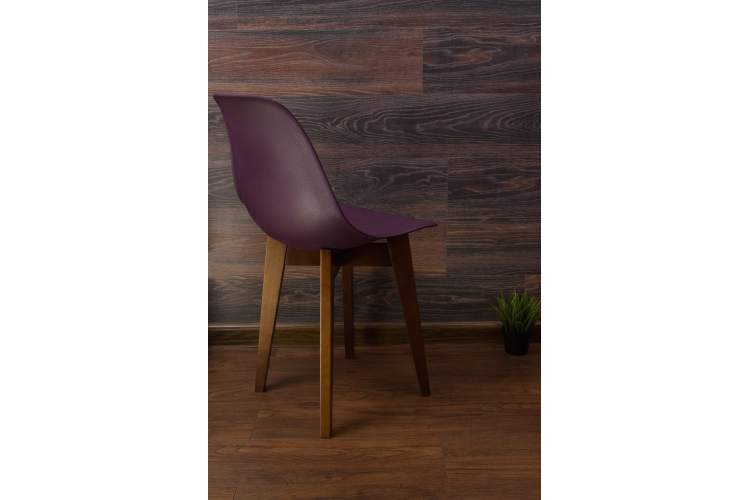 Стул Сашш орех /фиолетовый-3