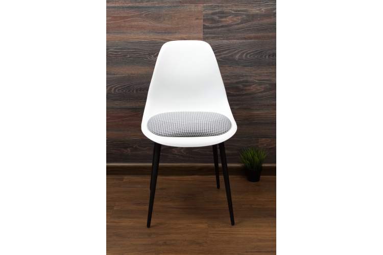 Стул Туссе чёрный /белый, серый ГЛ-1