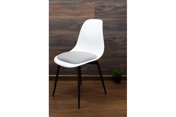 Стул Туссе чёрный /белый, серый ГЛ-3