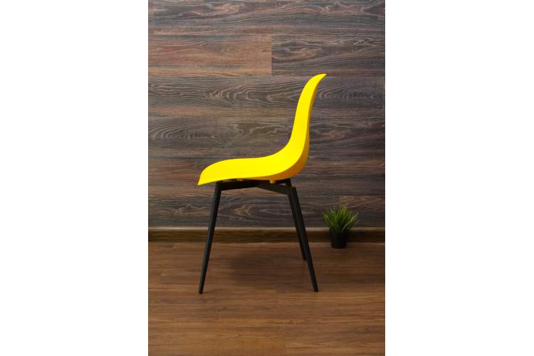 Стул Туссе чёрный /жёлтый-15