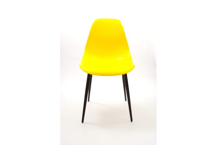 Стул Туссе чёрный /жёлтый-13