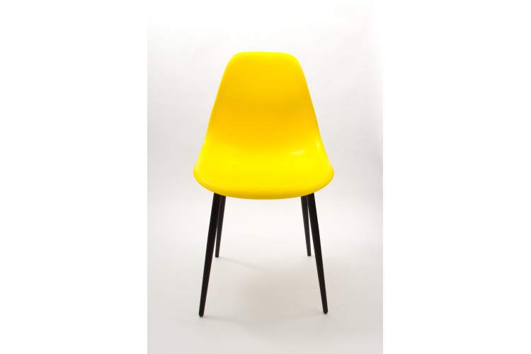 Стул Туссе чёрный /жёлтый-12