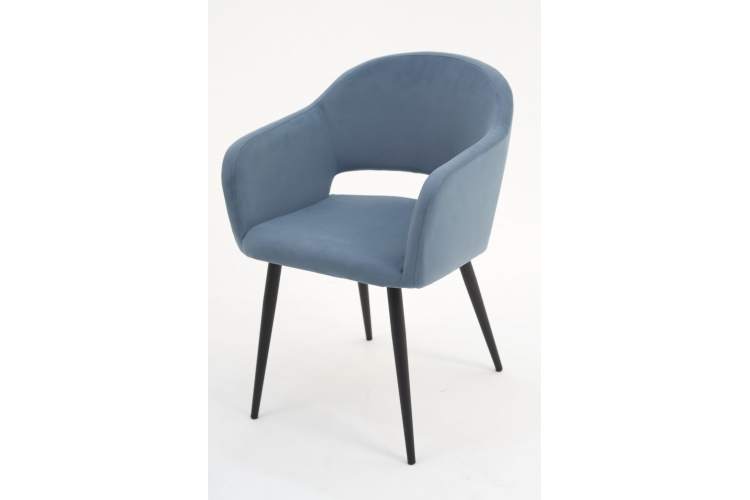 Стул Пичч чёрный / синий-14