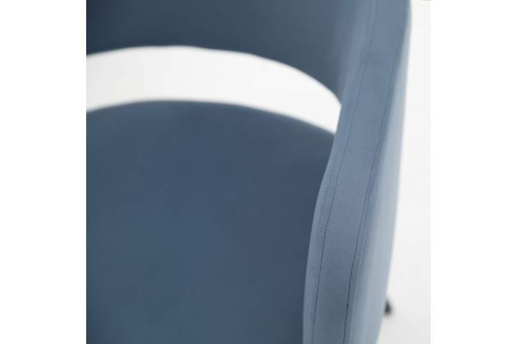 Стул Пичч чёрный / синий-10