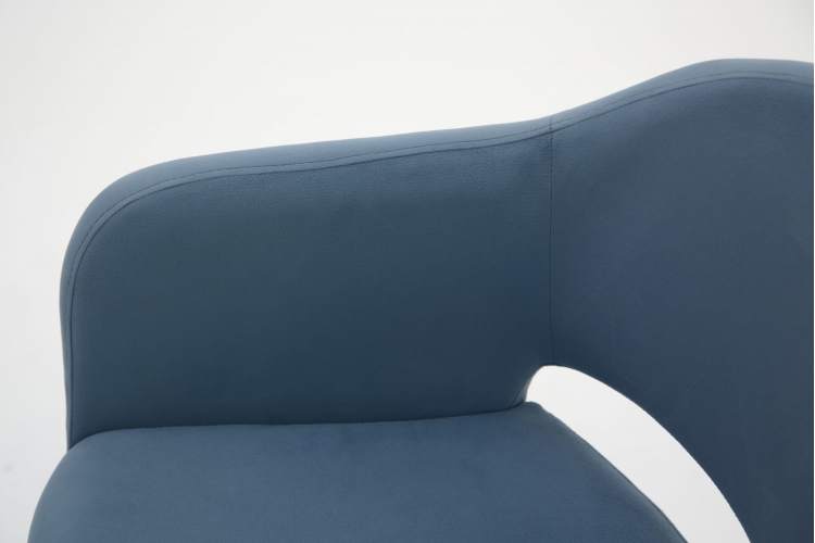 Стул Пичч чёрный / синий-8