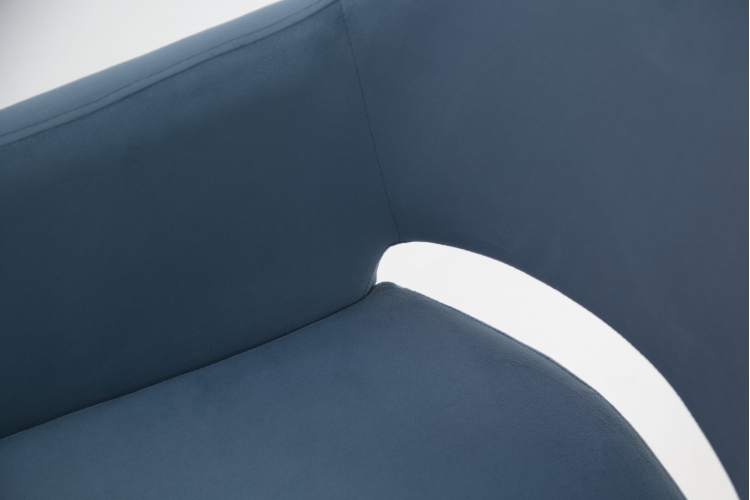 Стул Пичч чёрный / синий-7