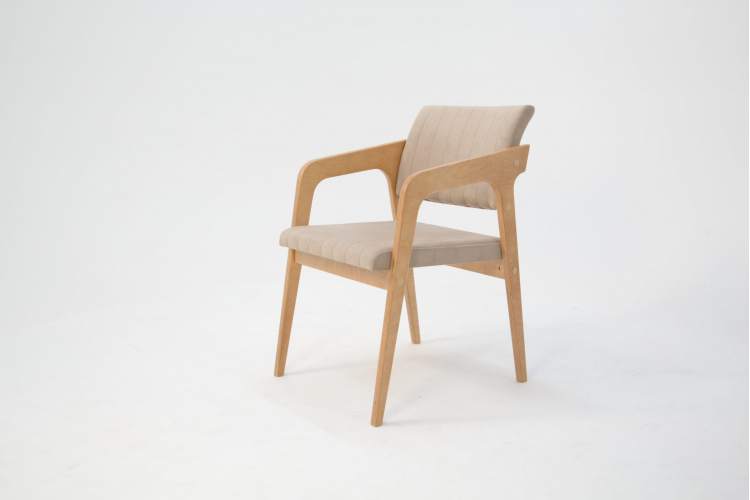 Стул-кресло Шадди натур/бежевый-1