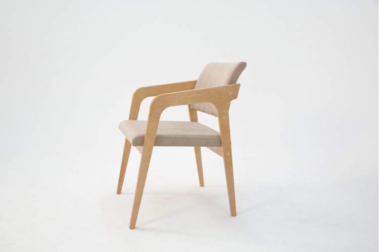 Стул-кресло Шадди натур/бежевый-3